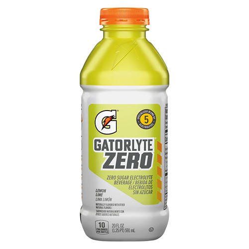 Gatorade Gatorlyte Zero Lemon Lime Electrolyte Beverage